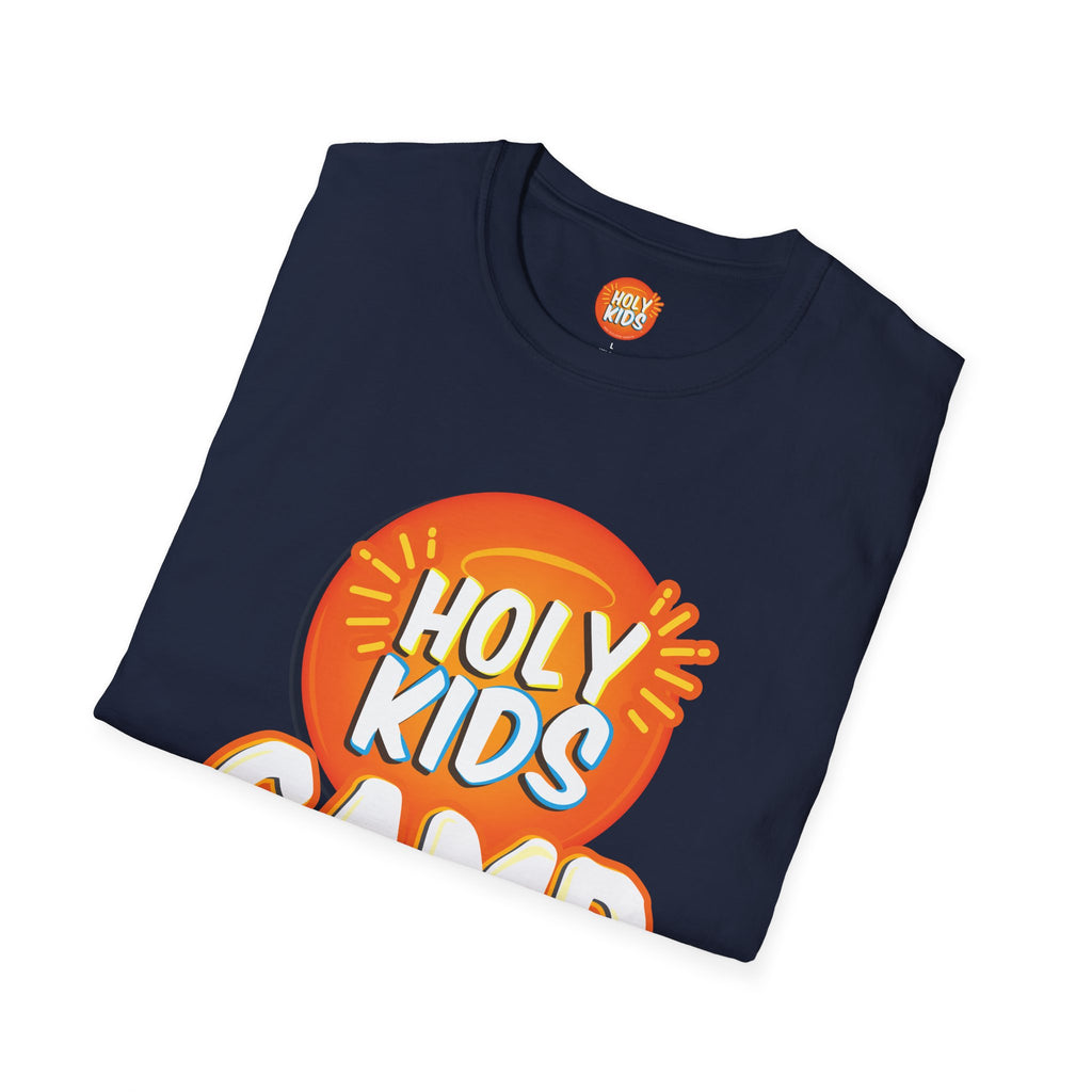 Holy Kids Camp Adult Leader Unisex T-Shirt - Fun Summer Camp Tee, Kids Retreat Apparel, Family Outing Shirt, Youth Group T-Shirt, Vacation Wear