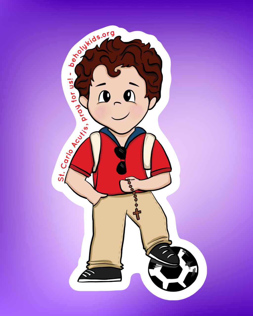 Holy Kids Saints Stickers