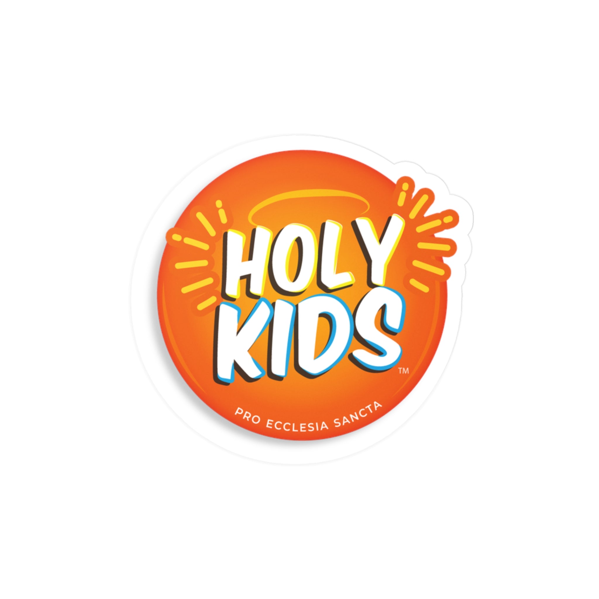 Holy Kids Vinyl Decals - Fun Stickers for Kids, Wall Decor, Party Favors, Classroom Decoration, Gifts, Child-Friendly Art