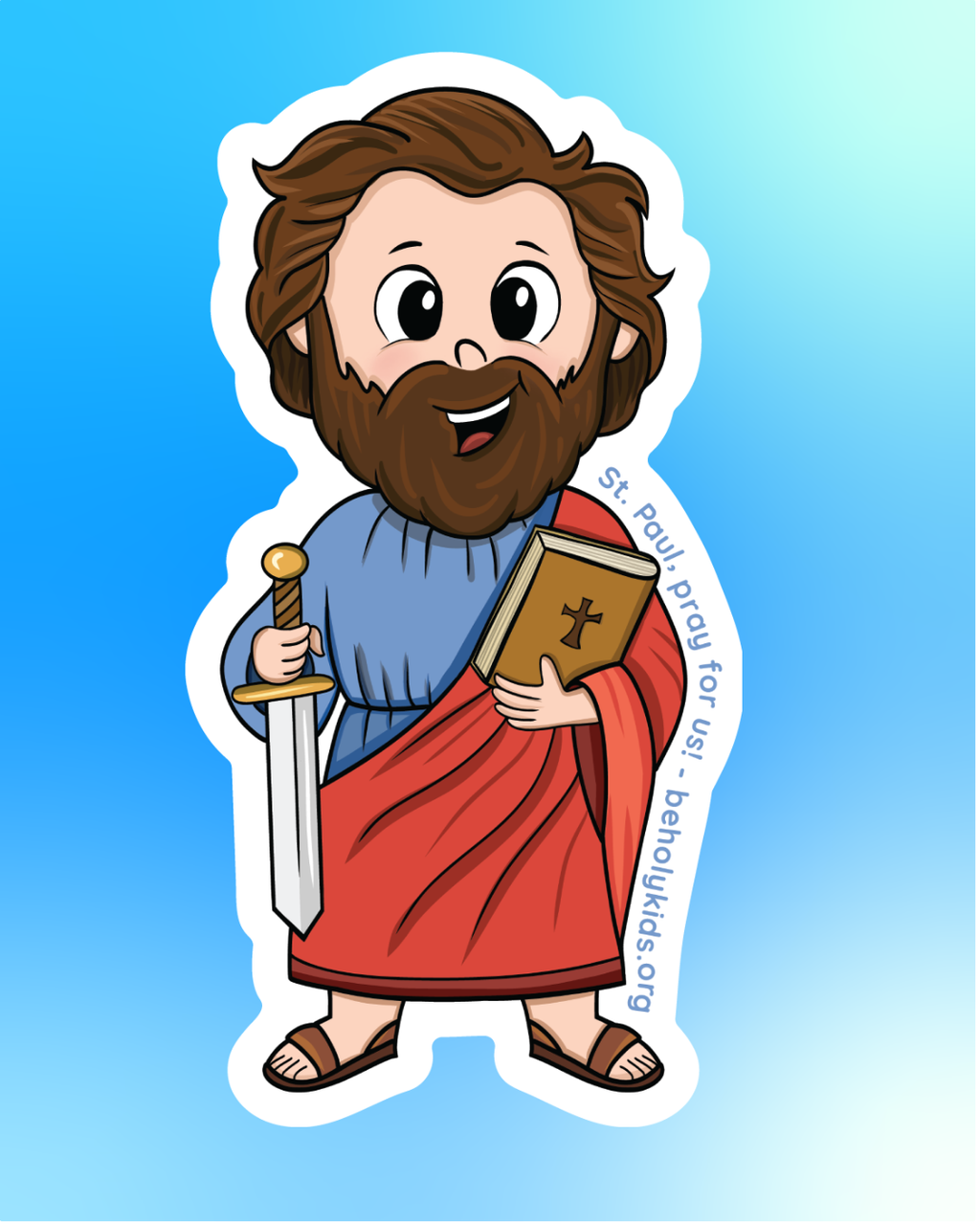 Holy Kids Saints Stickers