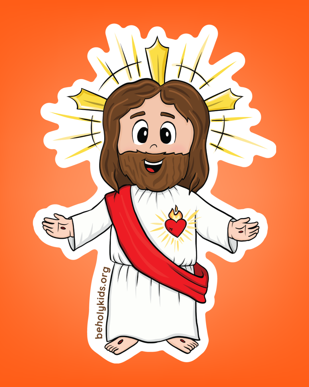 Holy Kids Saints Stickers