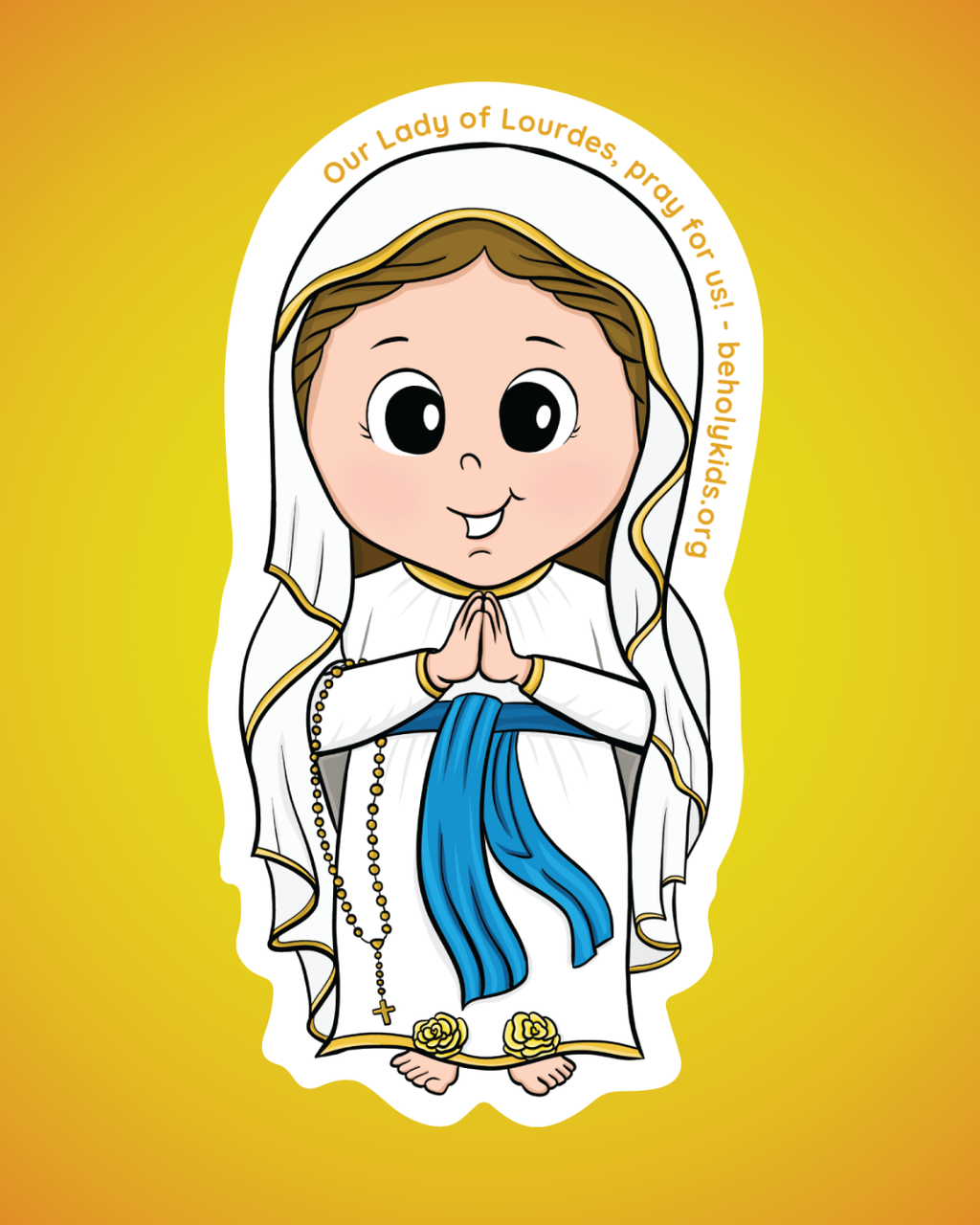 Holy Kids Saints Stickers