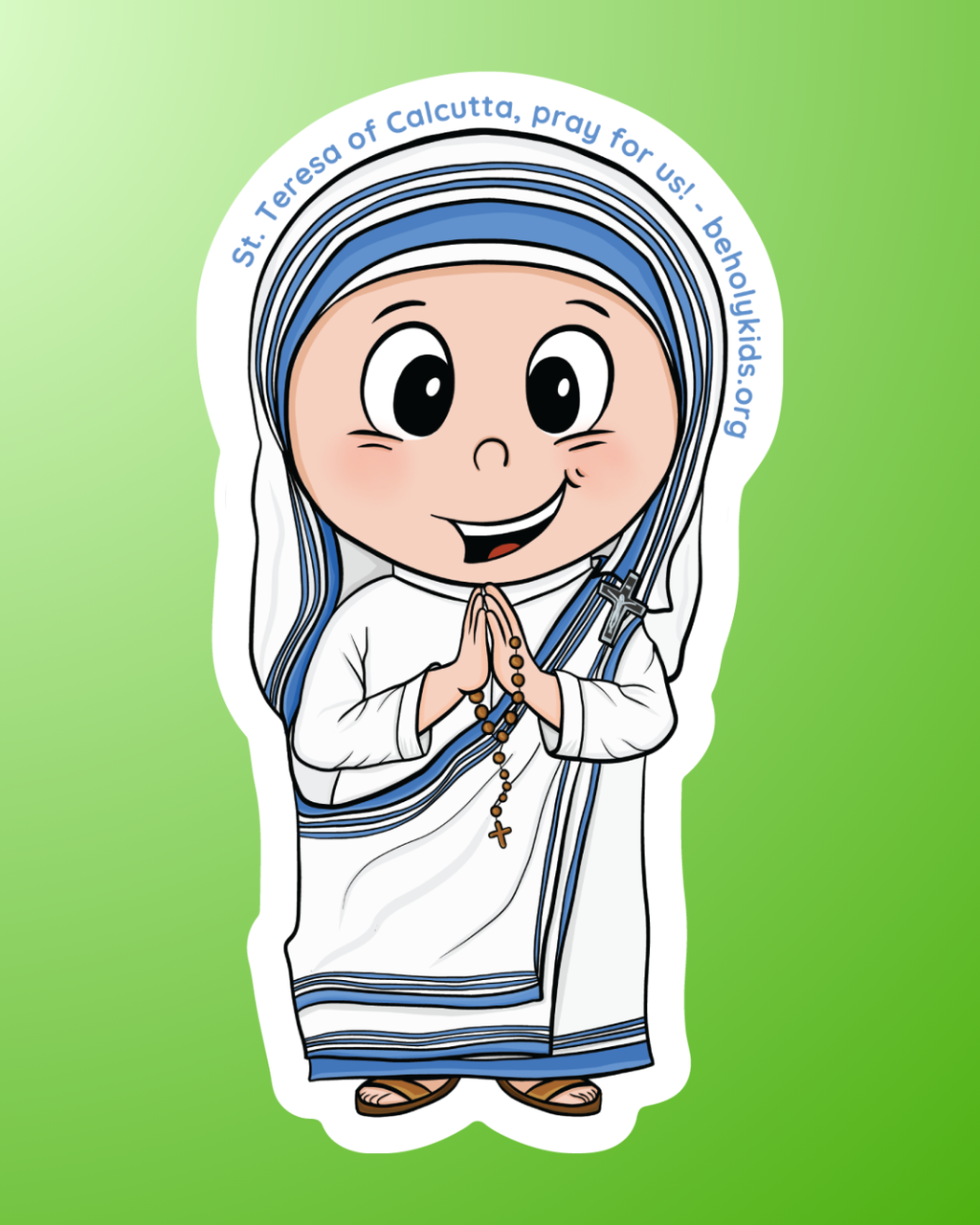 Holy Kids Saints Stickers