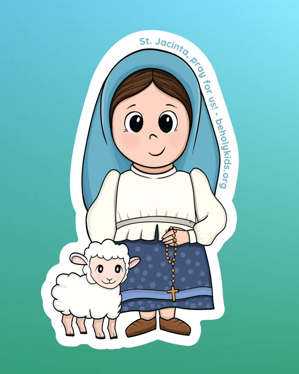 Holy Kids Saints Stickers