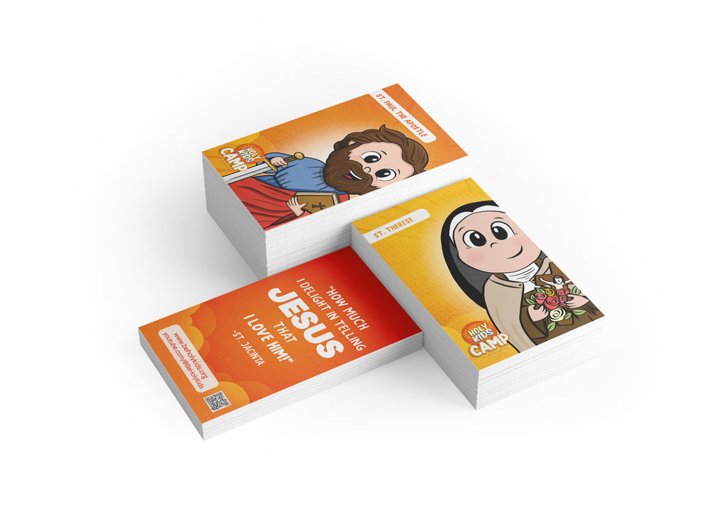 Saints Spotlight holy cards - Pack of 10