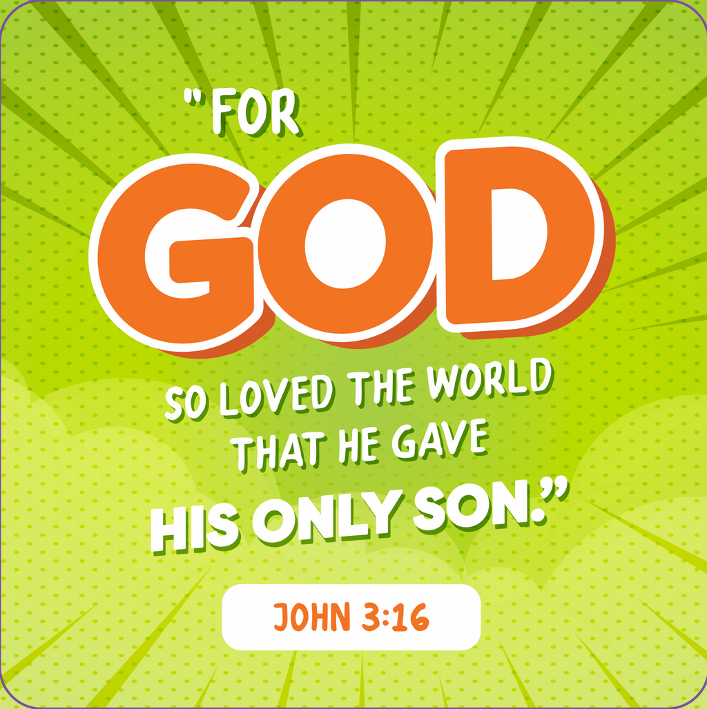 Daily Bible verse stickers - Sheet of 10