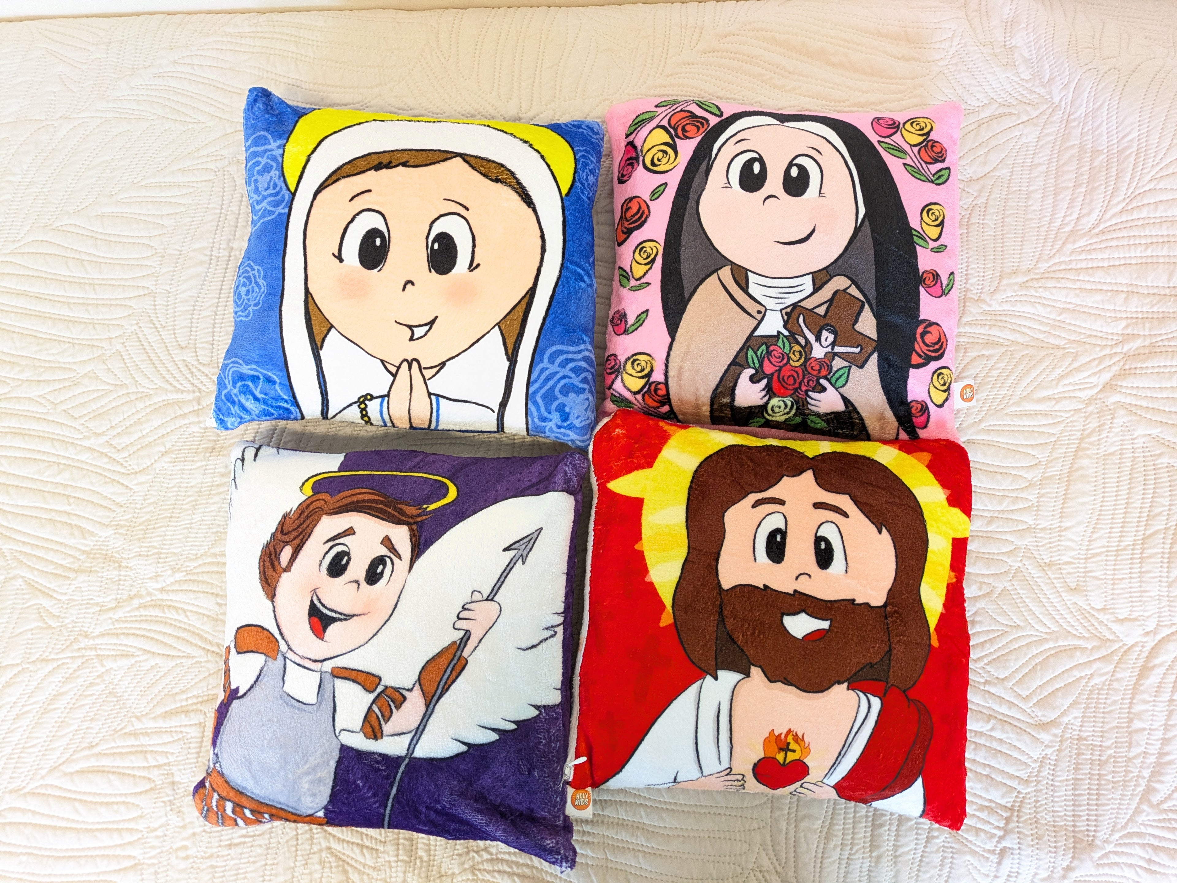 Kids' Saint & Sacred Heart Pillows