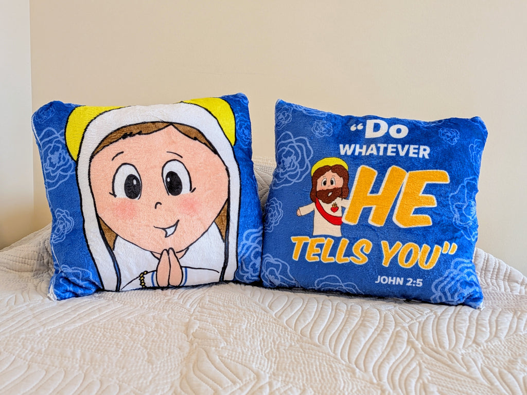 Kids' Saint & Sacred Heart Pillows