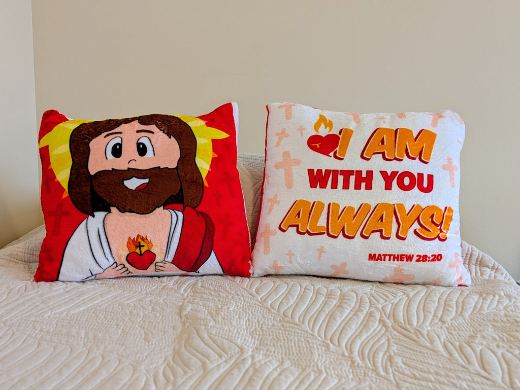 Kids' Saint & Sacred Heart Pillows