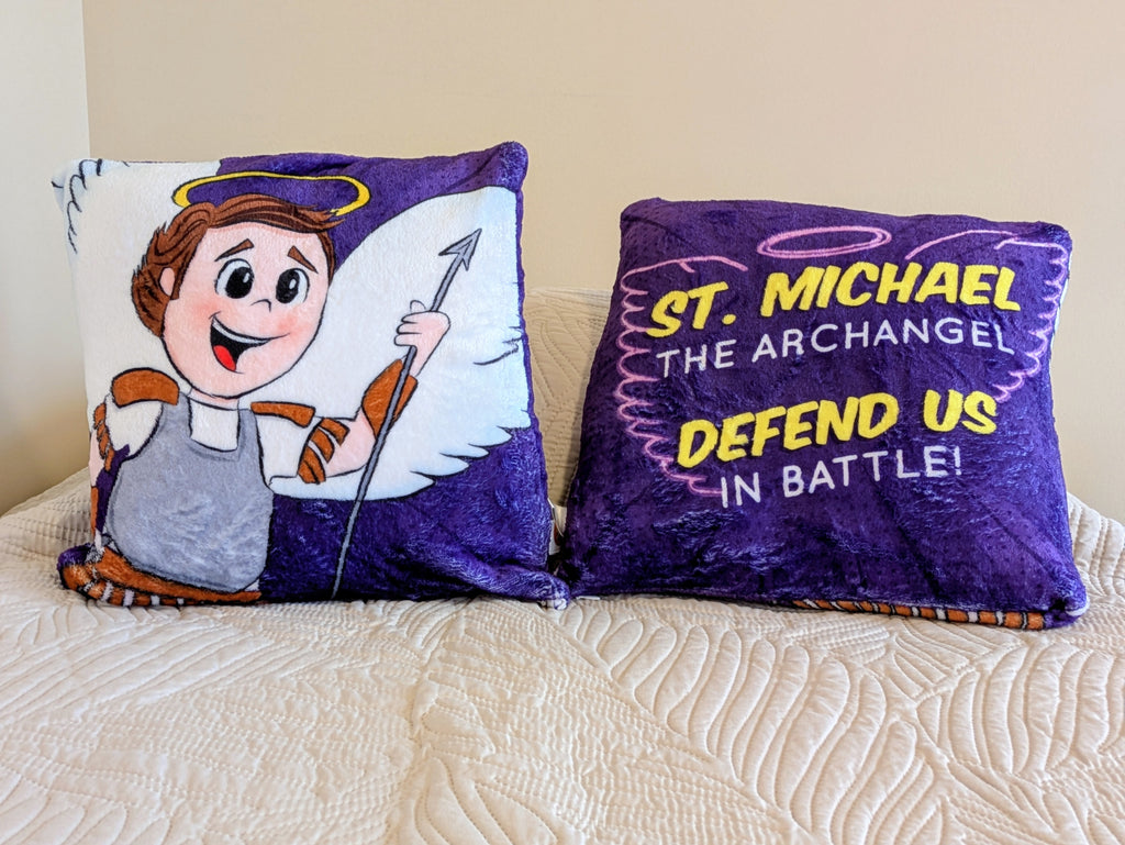 Kids' Saint & Sacred Heart Pillows