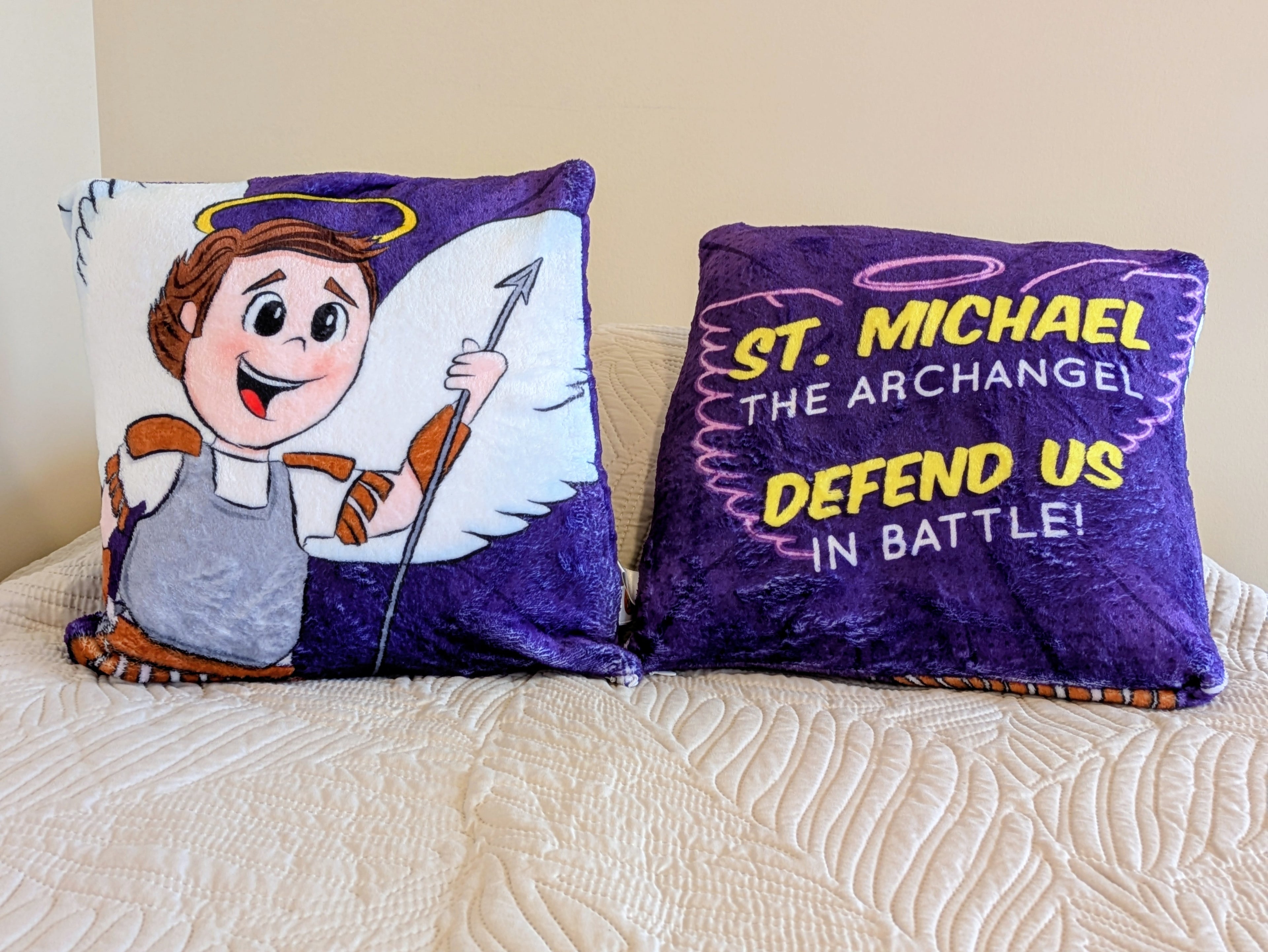 Kids' Saint & Sacred Heart Pillows
